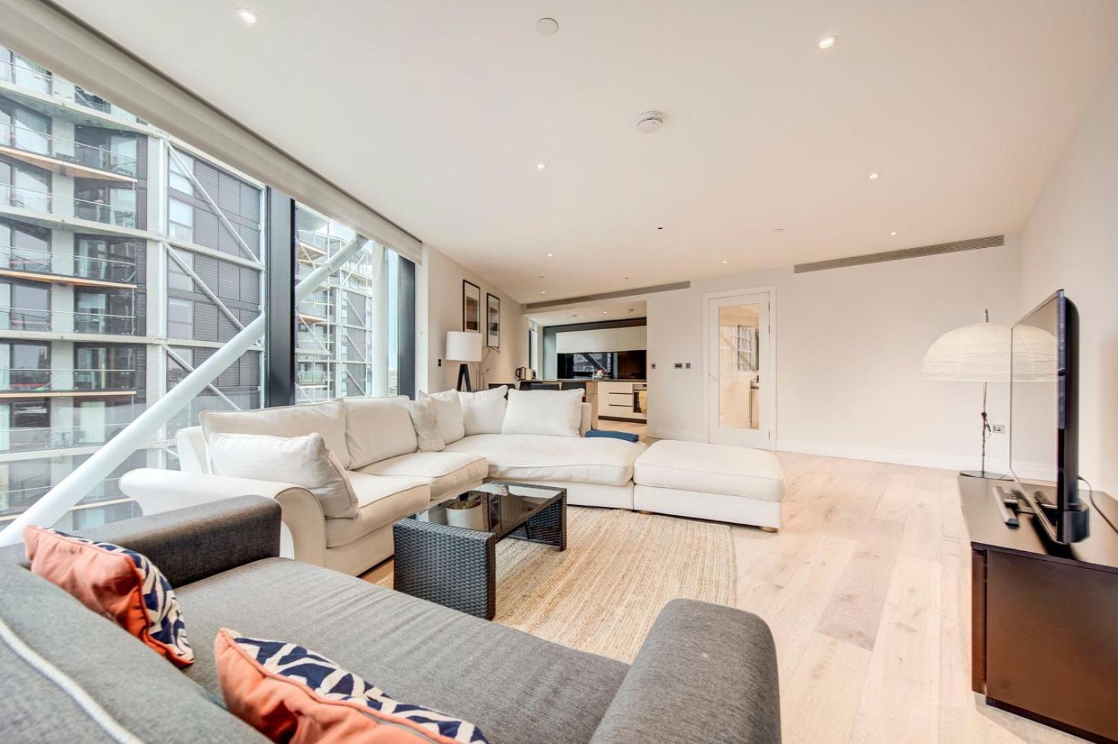 Guestready - A Prime Stay In Nine Elms London Exteriör bild